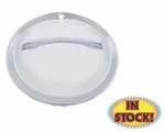 United Pacific BHC02-14 14" Single Bar Hub Cap Chrome. Fixed Price $101.00.