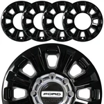2020-22 Ford F250 F350 Xlt Super Duty 18" Black Wheel Skins Rim Covers Hub Caps. Fixed Price $109.99.