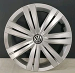 2015-2018 Volkswagen Vw Jetta 16" Silver Wheel Cover Hub Cap 5C0.601.147.E. Fixed Price $25.23.