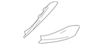 Genuine Gm Wheel Spoke Trim Insert 22908771. Fixed Price $76.95.