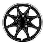 Pilot Automotive WH522-16C-B-AM Inch Black & Chrome Universal Hubcap Wheel.... Fixed Price $97.97.