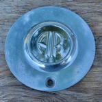 American Racing Center Cap (1) Polished #899073 For 125 & 540 Series 6 3/8"DIA. Fixed Price $29.98.