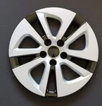 Wheel Cover Hubcap For 2016-2018 Toyota Prius 15" Silver/black (1-PCS) #516-15SB. Fixed Price $25.00.