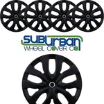 Fits 2014-2020 Nissan Rogue 17" Matte Black Hubcaps New SET/4 # PRT-1052-17MBK. Fixed Price $89.99.