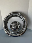 (4)ORIGINAL Gm Licensed Disc Brakes Center CAPS(4)15X8 Beauty Rings Rally Wheels. Fixed Price $220.00.