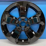 One Single 2017-2020 Jeep Compass Latitude # 7017-GB 17" Gloss Black Wheel Skin. Fixed Price $40.00.
