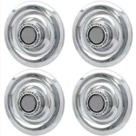 Chevy Camaro Corvette Chevelle Rally Wheel Disc Brakes Flat Center Cap Set Of 4.. Fixed Price $79.99.