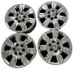 Set Of 4 Ford Chrome Clad F150 F-150 Oem Wheels 18 2009-2012 Factory Rims. Fixed Price $659.95.