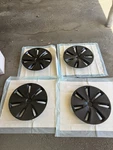 2024 Oem Tesla Model 3 19 Inch Photon Wheel Covers Matte Black. Fixed Price $169.99.