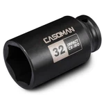 Casoman 1/2" Drive X 32 Mm 6 Pt Impact Socket, Cr-mo, (deep). Fixed Price $14.58.