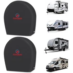 Rv Tire Covers 2 Pack, Tough Wheel Protector For Truck, Travel Trailer, .... Fixed Price $34.68.