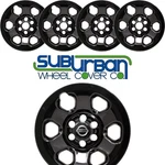 Fits 2013-2024 Nissan Titan 18" Gloss Black Wheel Skins IMP-90BLK New SET/4. Fixed Price $199.99.