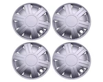 Universal Abs Set Of Wheel Hub Cap Covers 1007 Silver 14 Inch. Fixed Price $47.77.
