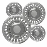 Set Of 4 Hubcaps 16" Chrome Abs Wheel Covers 1998 - 2002 Ford Crown Victoria. Fixed Price $101.95.