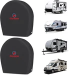 Rv Tire Covers 2 Pack, Tough Wheel Protector For Truck, Travel Trailer,. Fixed Price $40.20.