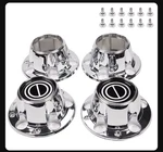 4PCS Chrome Black Center Wheel Hub Caps 1980 1996 Ford F150 Bronco Van W/screw. Fixed Price $99.99.