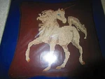Unicorn Pillow Cover Stamped Cross Stitch Kit #20102 (1981, Something Special). Fixed Price $27.88.
