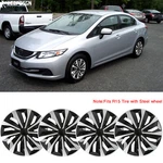 For Honda Civic 15" Set Of 4 Wheel Covers Fits R15 Steel. Fixed Price $69.21.