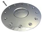 Chrome Platinum Shield By Ultra Wheel Rim Center Cap 89-9215 61002285F-1. Fixed Price $16.61.