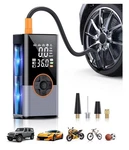 Kuxisa Tire Inflator Portable Air Compressor 25000MAH Battery 150PSI CZK-5627. Fixed Price $22.00.