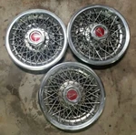 3 Pontiac Grand Prix Le Mans Wire Hubcap Wheel Cover 14" 78-81. Fixed Price $80.00.