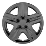 New Set Of 4, 17 Inch Chrome 5 Spoke Aftermarket Wheel Covers Hubcaps. Fixed Price $79.84.