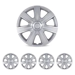 Winjet CHB-5085-A-15 15" 7-SPOKES Style Silver Hubcaps Wheel Covers. Fixed Price $45.69.