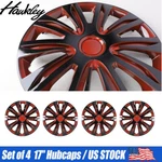Set Of 4 17" Wheel Covers Inch For R17 Tires Rim Snap On Full Hub Caps. Fixed Price $58.99.