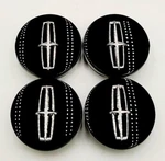 Oem Lincoln 2.125" Polished Black Center Cap Set Of 4 AA13-1A096-AA. Fixed Price $62.99.