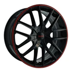 Touren TR60 3260 Rim 17X7.5 5X112/5X120 Offset 42 Black/red Ring (quantity 4). Fixed Price $762.67.