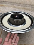 1977-1979 Buick Lesabre Estate Wagon Hubcap White 15" Wheel Cover 1065. Fixed Price $39.00.
