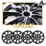 Universal 16" Set Of 4 Snap On Full Hub Cap Wheel Covers Fit R16 Tire &steel Rim. Fixed Price $48.99.