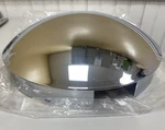 Roadpro RPFHC6N Chrome Plated 8.5" Steel Rounded Top Front Hubcap New. Fixed Price $9.99.