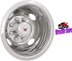 Single, Ford '05 - F350 17" 8 Lug, 4HH Rear Wheel Cover. Fixed Price $225.44.