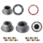 Tectran HC3-4095 Axle Hub Cap 6 Hole, Aluminum, With Side Plug, For Front Applic. Fixed Price $36.37.