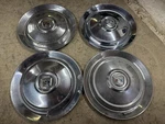 1954 Ford Hubcaps, Oem Set Of Four 15" Wheel Covers, Crestline Sunliner Victoria. Fixed Price $75.00.