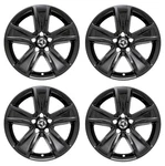 18" Black Skins Covers Set For 2015-2022 Dodge Charger Challenger. Fixed Price $104.00.