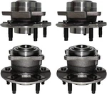 Front Rear Wheel Hub And Bearing Assembly For Equinox Torrent Saturn Vue Non-abs. Fixed Price $214.95.