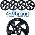 Fits 2020-2023 Hyundai Sonata 16" Gloss Black Wheel Skins # IMP-463BLK SET/4. Fixed Price $84.98.