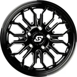 Sedona 570-9148 A-S26M-47056+10 Onyx Wheel 14X7 4/156 +10MM Blk/machined. Fixed Price $203.57.