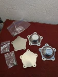 American Racing Center Caps Aluminum Bubble And "flush" Mount 3505293CH SC-181A. Fixed Price $75.00.
