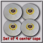 Set 4 Chrome Gold 1997-1998 Cadillac Eldorado Wheel Center Replica Hubcaps. Fixed Price $180.00.