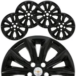 4 Fits 2019-2025 Chevrolet Malibu Lt 17" Black Wheel Skins Hub Caps Rim Covers. Fixed Price $89.99.