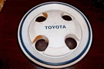 Vintage 80S Toyota Corolla Tercel Wheel Rim Center Hub Cap Cover White 6139. Fixed Price $28.00.