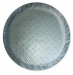 Adco 9753 Silver Diamond Plated Steel Vinyl Spare Tire Cover C, (fits 31 1/4".... Fixed Price $53.89.