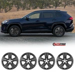 17'' Hubcaps Set Of Black Wheel Covers For 2019-2026 Toyota RAV4 / Xle. Fixed Price $82.99.