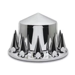 Roadmaster Chrome Rear Kit Pointed Hubcap 33MM Spike Nut Covers New. Fixed Price $44.36.