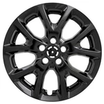 One Single 2014-2018 Jeep Cherokee Latitude IMP382BLK 17" Gloss Black Wheel Skin. Fixed Price $24.99.