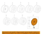 Gm Oem 15-18 Trax Wheels-wheel Cover 95321383. Fixed Price $97.53.