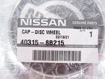 Genuine Oem Nissan 40315-8B215 Rear Disc Wheel Cap 98-00 Frontier 96-97 Pickup. Fixed Price $106.02.